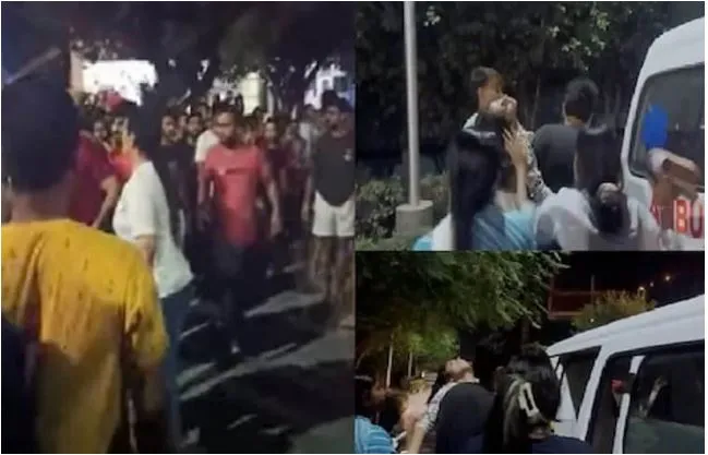चंडीगढ़ यूनिवर्सिटी की छात्राओं का वीडियो वायरल, छात्रों ने जमकर किया विरोध-प्रदर्शन