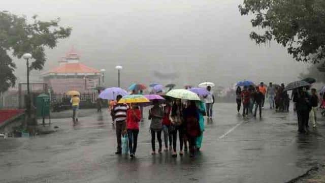 प्रदेश में बारिश की संभावना को देखते हुए मौसम विभाग ने पांच अक्तूबर को जारी किया येलो अलर्ट