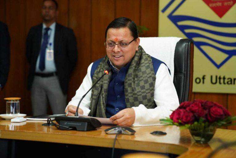 सीएम धामी ने वरिष्ठ निजी सचिव की बेटी के निधन पर जताया शोक