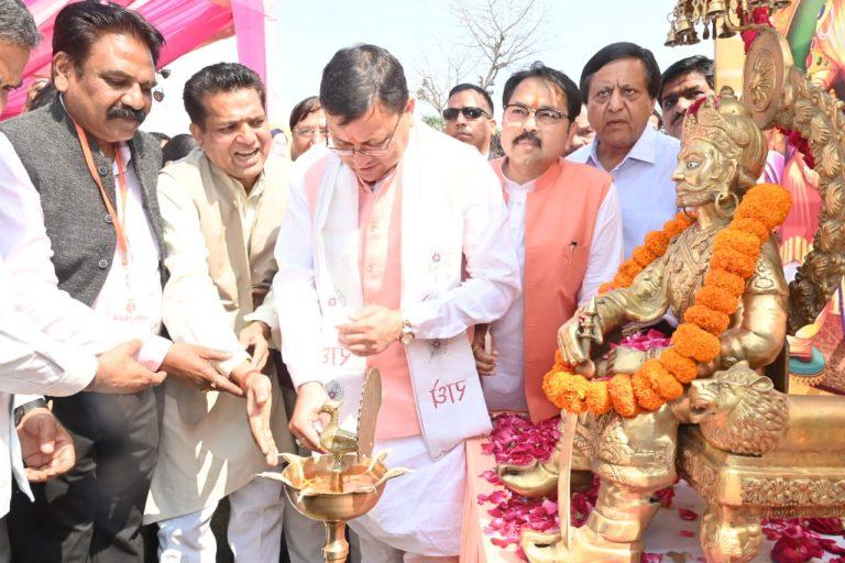 मुख्यमंत्री धामी ने किया महाराजा अग्रसेन वार्षिकोत्सव में प्रतिभाग