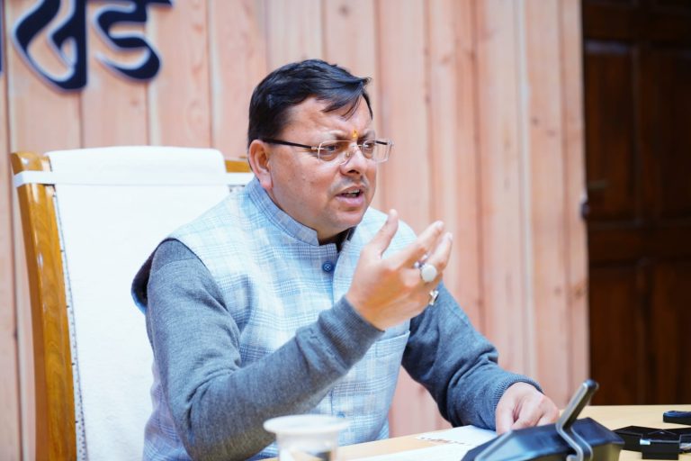 मुख्यमंत्री पुष्कर सिंह धामी ने सोमवार को मुख्यमंत्री आवास में हिमालयन बास्केट का शुभारंभ किया