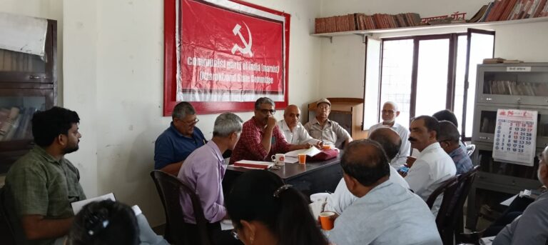 राज्य में बिगड़ती कानून व्यवस्था पर सीपीएम राज्य कमेटी ने चिन्ता व्यक्त की 