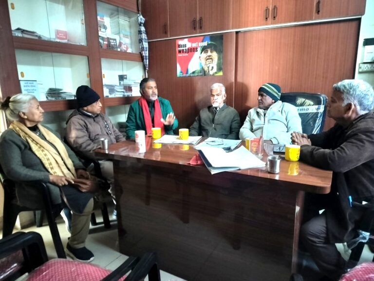 अंकिता भंडारी हत्याकांड को लेकर चल रहे आंदोलन के समर्थन में तीनों वामपंथी दलों की संयुक्त बैठक