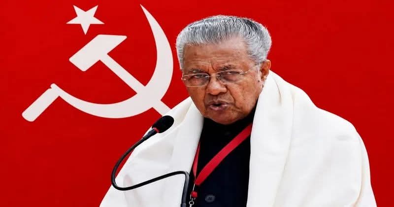 केरल के पूर्व मुख्यमंत्री कॉमरेड पिनरय विजयन के घर ईडी द्वारा छापेमारी की घोर निंदा!