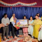 मुख्य चिकित्सा अधिकारी डॉ. राजीव पाल का अक्षत नाट्य संस्था में भव्य स्वागत, कलाकारों ने दी शानदार प्रस्तुतियाँ