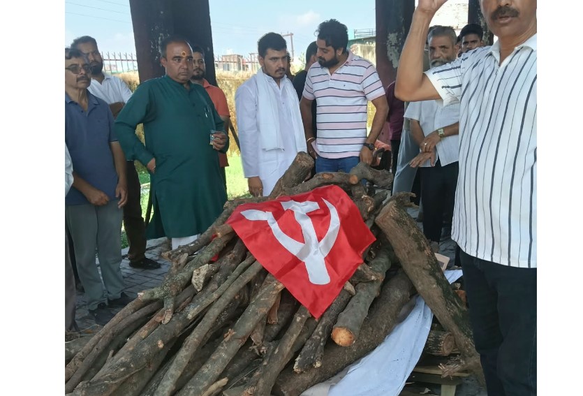 श्रमिक नेता अनिल गोस्वामी का निधन, सीटू ने दी श्रद्धांजलि